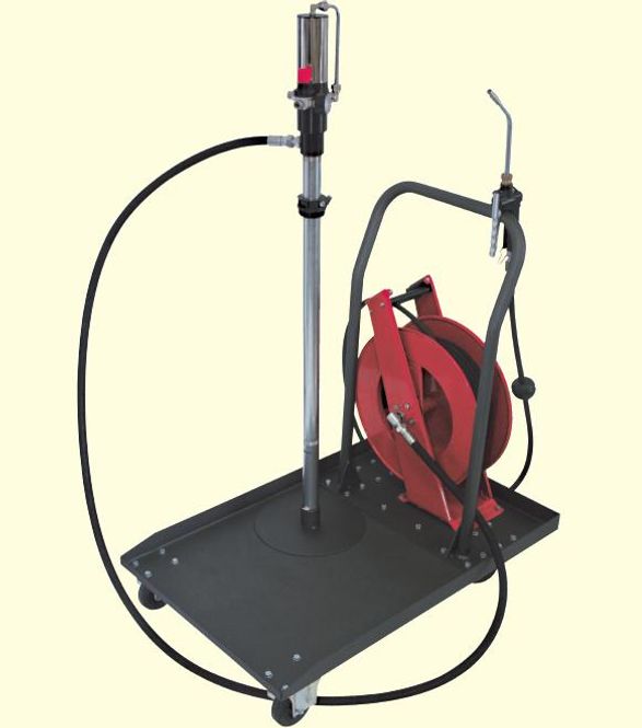 Hovedbilde Oljepumpe med trommel/tralle